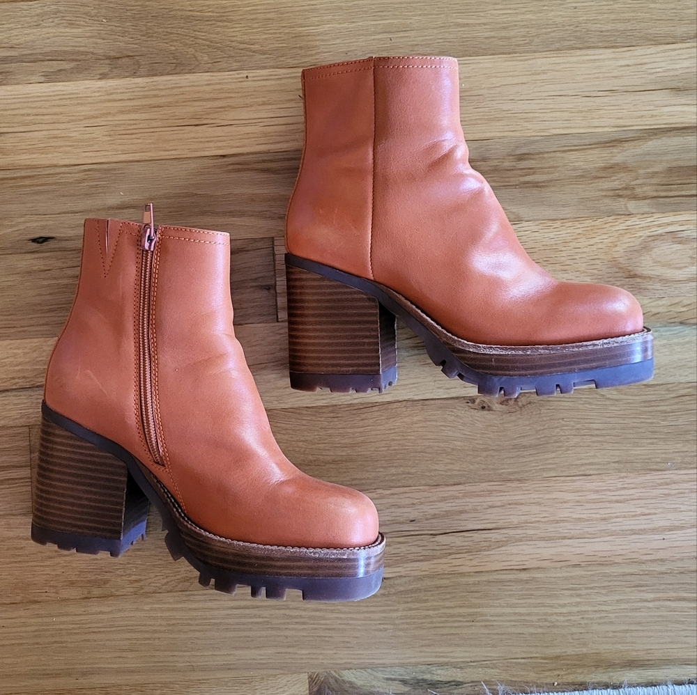 Jeffrey campbell platform booties